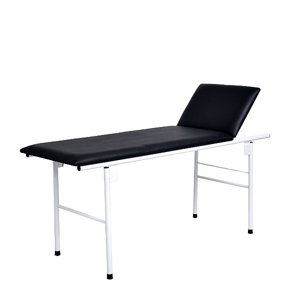 Maca/Mesa Divã Para Massagem Preto Com Pés Retiráveis Pintura Epóxi - S-8980