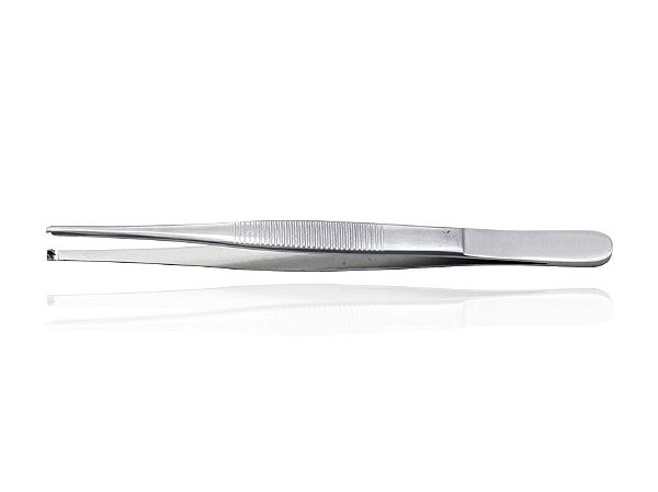 Pinça Anatômica Dente de Rato 14,5cm em Aço Inox - Vital Gold