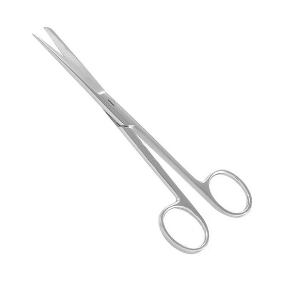 Tesoura Cirúrgica Reta 17,5 Fina/Romba em Aço Inox - Vital Gold