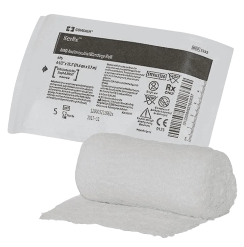 Gaze em Rolo Antimicrobiana Kerlix Amd 11,4 cm x 3,7 m Ref: 3332 Unidade - Covidien