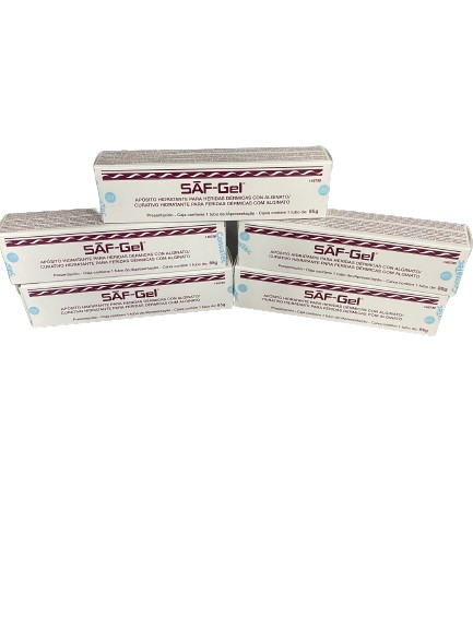 Kit C/5 Saf-Gel 85gr Cada - Convatec