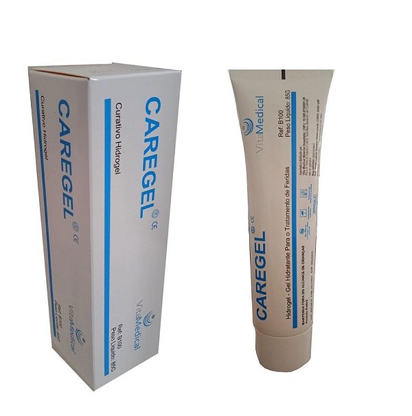 Curativo Hidrogel para Tratamento de Feridas Caregel 85g - Vita Medical