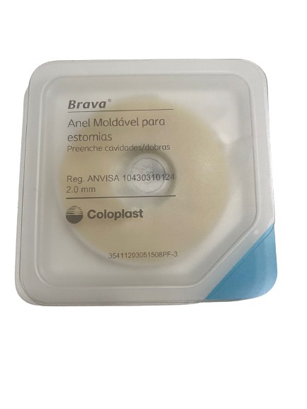 Anel Moldável 2.0mm Brava para Proteção do Estoma Unidade - Colopast
