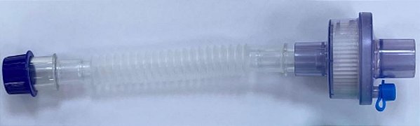 Filtro Bacteriano C/Tubo Traqueia HMEF Adulto - Hisern