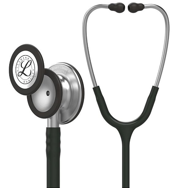 Estetoscópio Littmann Classic III Preto 5620 - 3M