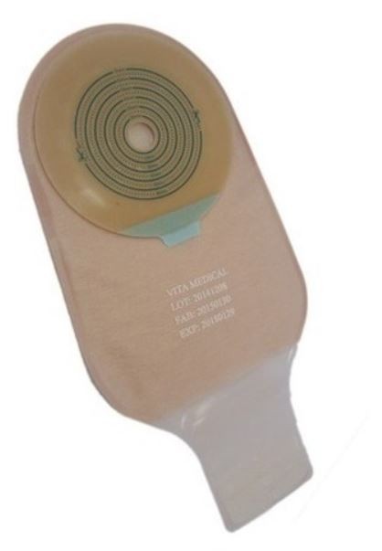 Bolsa de Colostomia Opaca Kangli Care Drenável Recor. 60mm Caixa C/20 Unidades 4009-C - Vita Medical