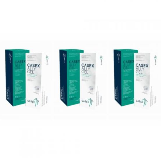 Kit com 3 Tubos de Hidrogel Com Alginato Ally Gel 85G - Casex