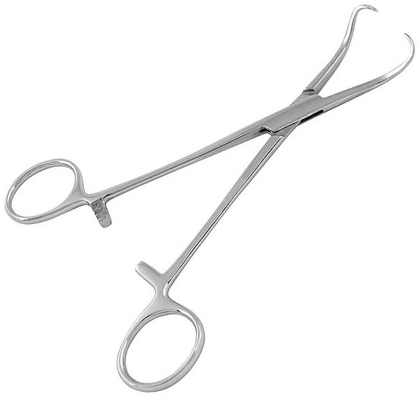 Pinça Backhaus 13,5cm Para Campo em Aço Inox - Vital Gold