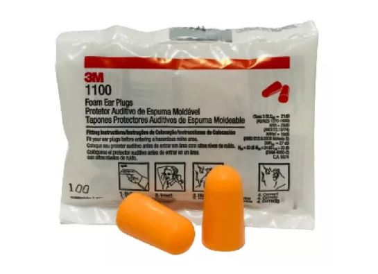 Protetor Auditivo Espuma Moldável Sem Cordão com 1 Par 3M