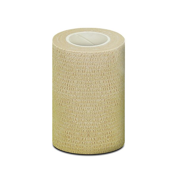 Bandagem Autoderente  Aderefix Bege 10cm x 4,5m Tipo Coban - Polar Fix