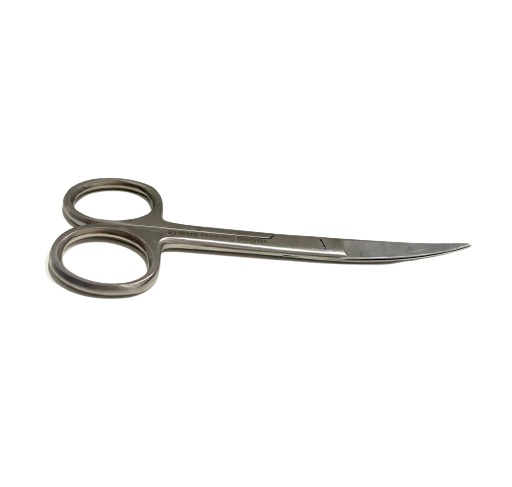 Tesoura Cirúrgica Curva Fina/Fina 12cm - Vital Gold