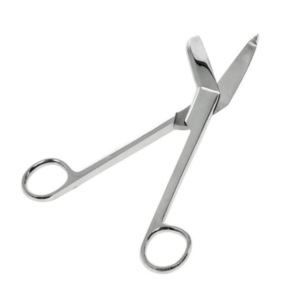 Tesoura Lister 14cm Para Bandagem em aço inox - Vital Gold