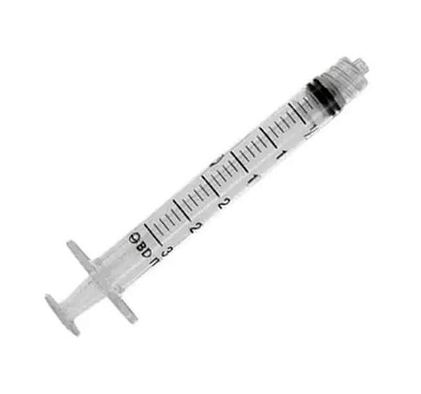 Kit C/10 Seringas de 3ml Sem Agulha Luer Lock (Rosca) - BD