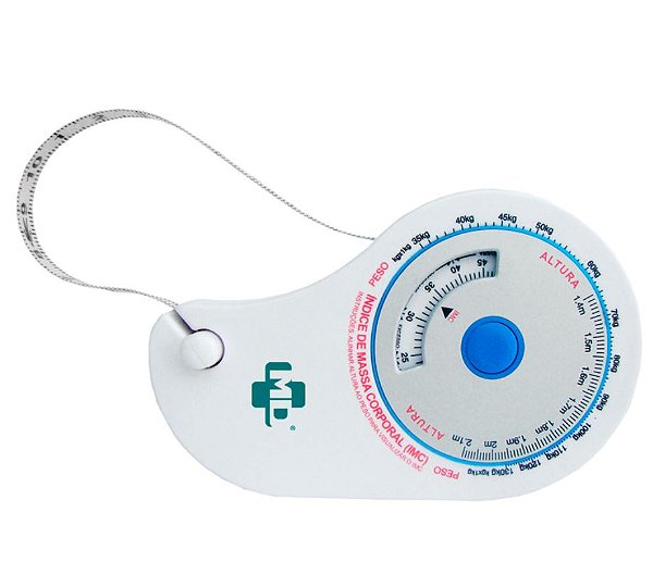 Fita Métrica 1,5m com Cálculo de IMC - MD