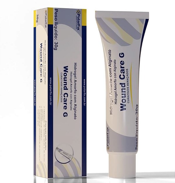 Curativo Hidrogel Com Alginato 30g Wound Care G - Polar Fix