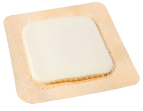 Curativo Espuma Absorvente 10 x 10cm Com Borda Unidade - Missner