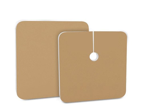 Curativo Espuma Absorvente P/ Traqueostomia 8cm X 9cm Unidade - Polar Fix