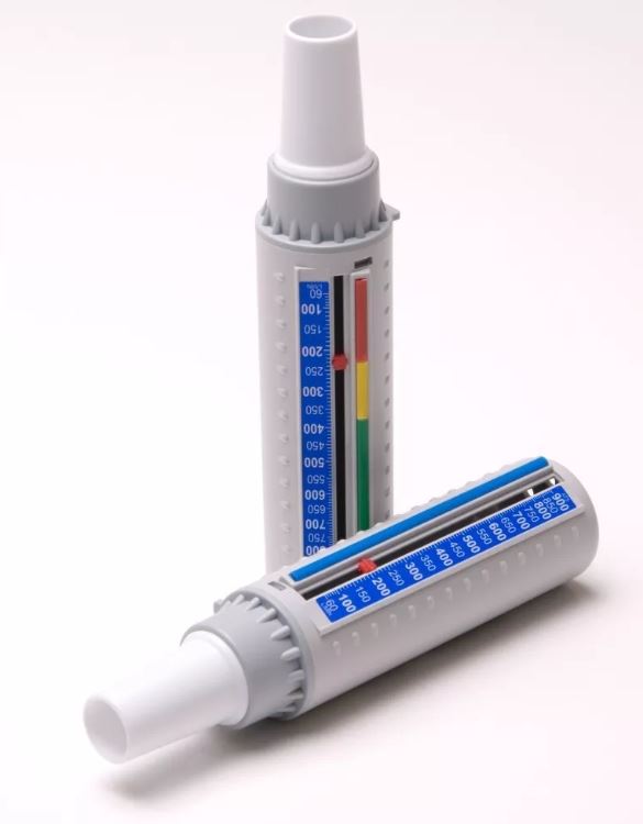 Medidor de Fluxo Expiratório Adulto e Infantil Peak Flow - Medicate