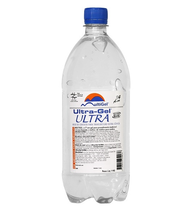 Gel Condutor P/Ultrassonografia 1kg - Multigel