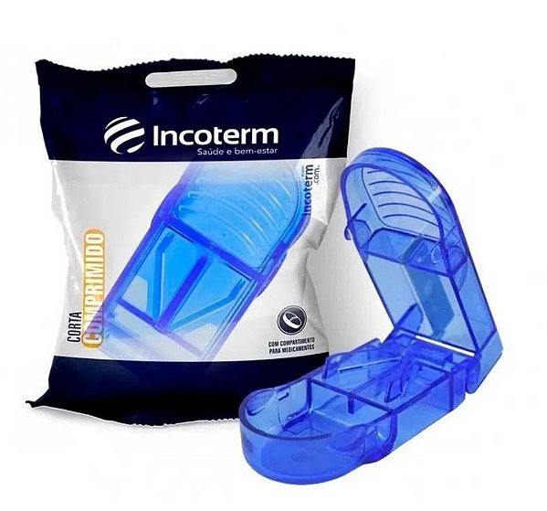 Cortador de Comprimidos Azul - Incoterm