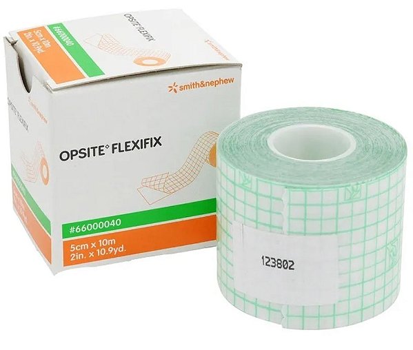 Curativo Filme Transparente Opsite Flexifix 05cm X 10 Metros - Smith & Nephew