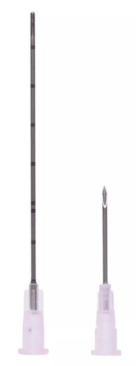 Microcânula P/Preenchimento 18g X 70mm C/AG Auxiliar Unidade - Uniqmed