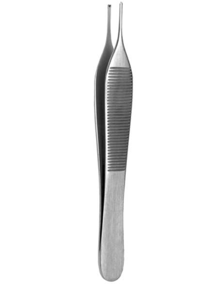 Pinça Adson Dente De Rato 12cm em Aço Inox - Vital Gold