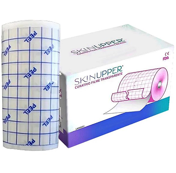 Curativo Filme Transparente Rolo 15cm x 10 metros - Skinupper