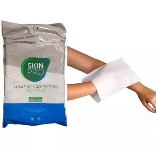Luva Para Banho No Leito E Limpeza Em Geral Skin Pro Pct C/25 unidades - Hartmann