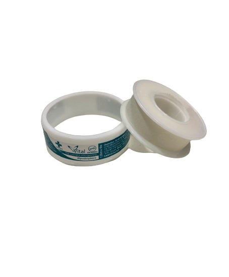 Fita Micropore Branca 12,5mm x 10 Metros - Vital