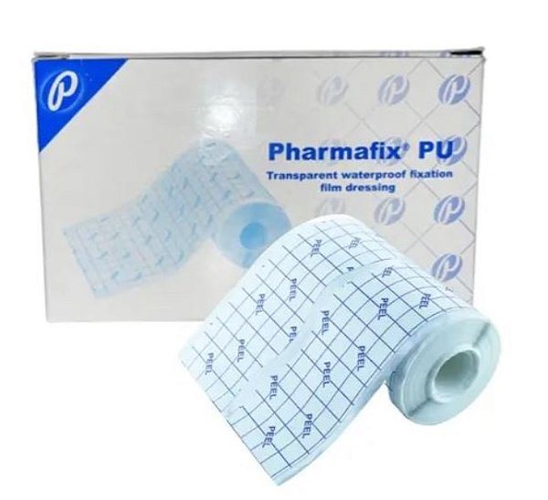 Curativo em Rolo de Filme Transparente 5cm x 10 Metros - Pharmafix