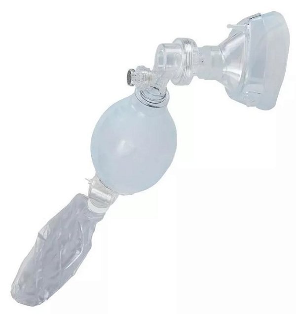 Ambu Adulto Reanimador Manual Silicone Completo - MD