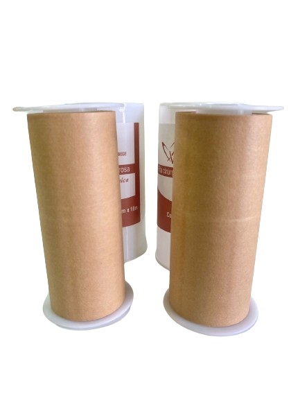 Kit C/2 Fitas Micropore Bege 10cm x 10 Metros - Vital