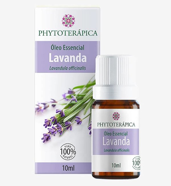 Óleo Essencial de Lavanda 100% Puro 10ml - Phytoterápica