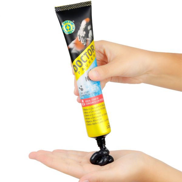 Gel Negro Para Massagem Doctor Pauher 125G - Ortho Pauher