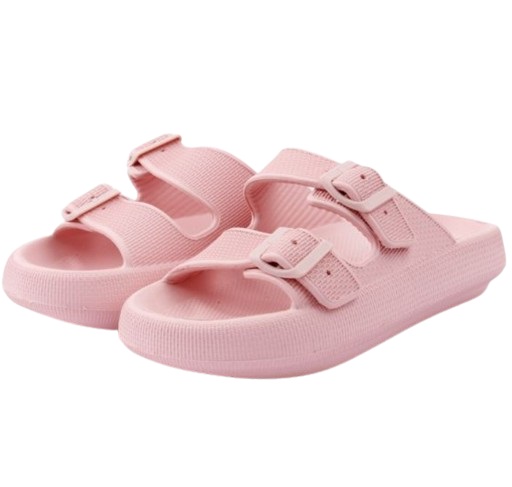 Sandália Ortopédica Rosa Fly Feet Nuvem City 39/40 em EVA - Ortho Pauher
