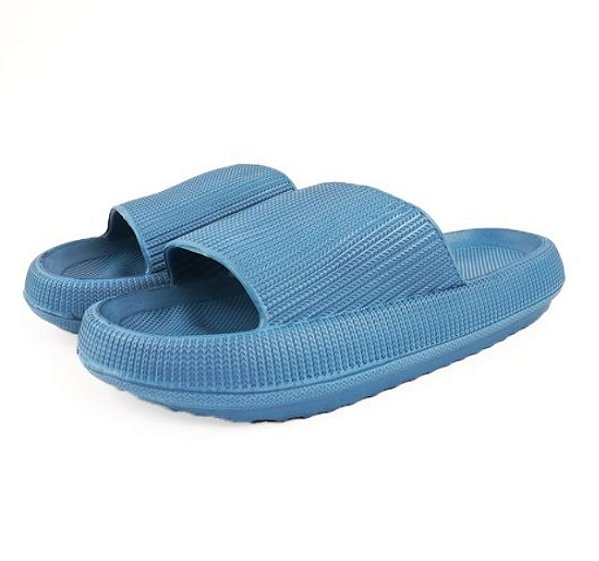 Chinelo Azul Ortopédico Fly Feet Nuvem Macia em EVA 40/41 - Ortho Pauher