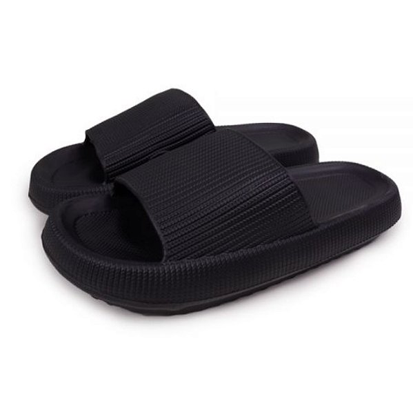 Chinelo Preto Ortopédico Fly Feet Nuvem Macia em EVA 34/35 - Ortho Pauher
