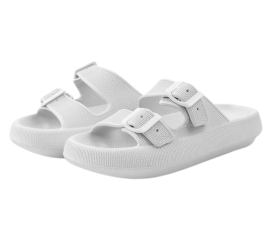 Sandália Ortopédica Branca Fly Feet Nuvem City 36/37 em EVA - Ortho Pauher