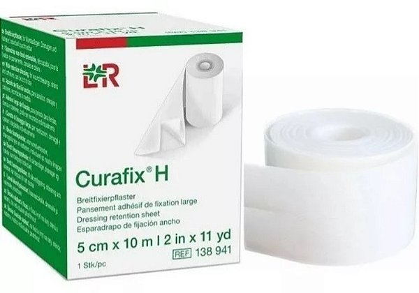 Fita Cirúrgica (Adesiva P/Fixação) Curafix H 05 cm X 10 metros - Lohmann & Rauscher