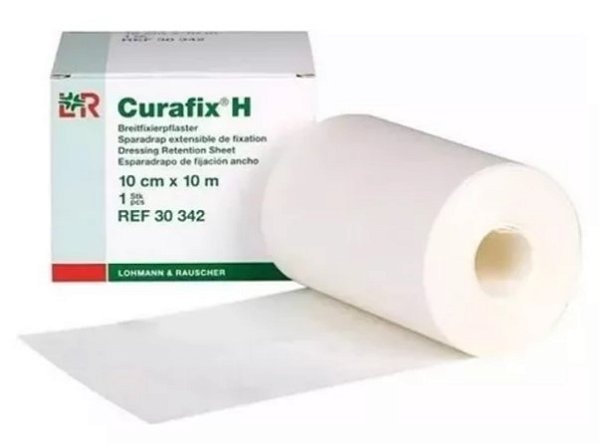Fita Cirúrgica (Adesiva P/Fixação) Curafix H 10 cm X 10 metros - Lohmann & Rauscher