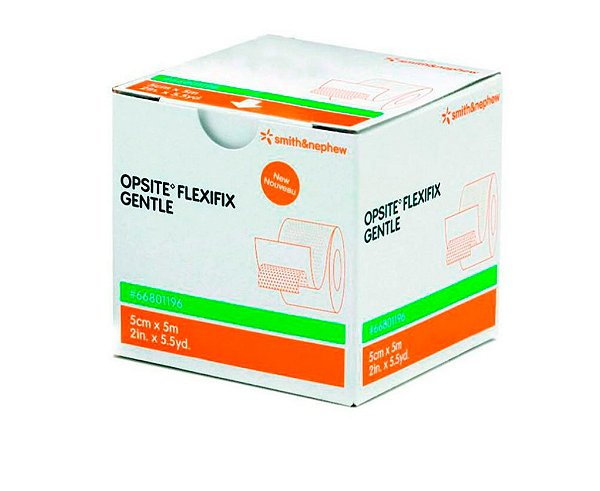 Curativo Opsite Flexifix Gentle 05cm X 05 Metros - Smith & Nephew
