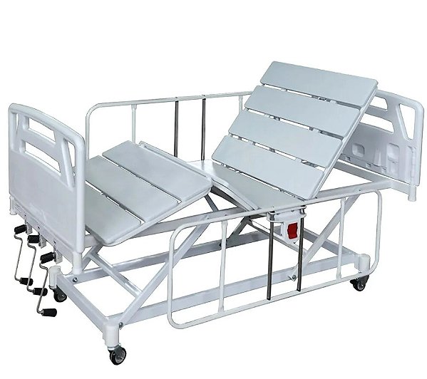 Cama Fowler Com Elevação de Leito Semi Luxo DSM-011 SLX Até 150kg - Desematec