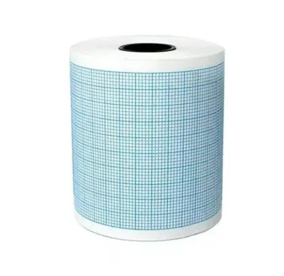 Papel para ECG Bobina 58mm x 30 metros unidade- Tecno Print