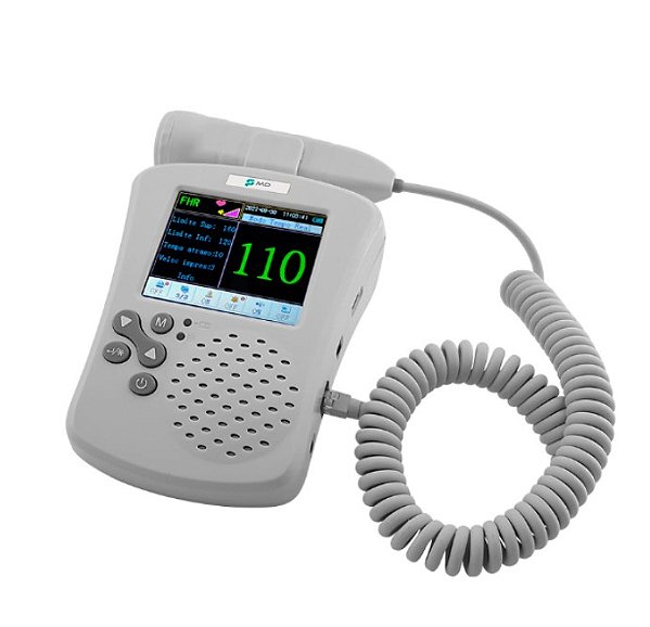 Doppler Fetal de Mesa Digital LCD Colorido FD-300C - MD