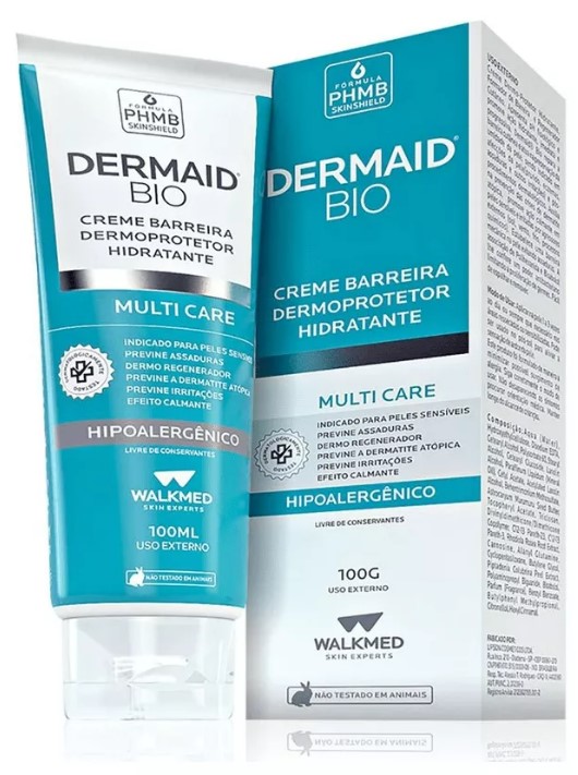 Creme Barreira Derma Bio Multicare 100g - Walkmed
