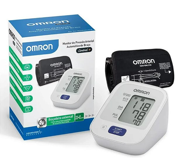 Aparelho Pressão Digital Braço Hem-7122 - Omron