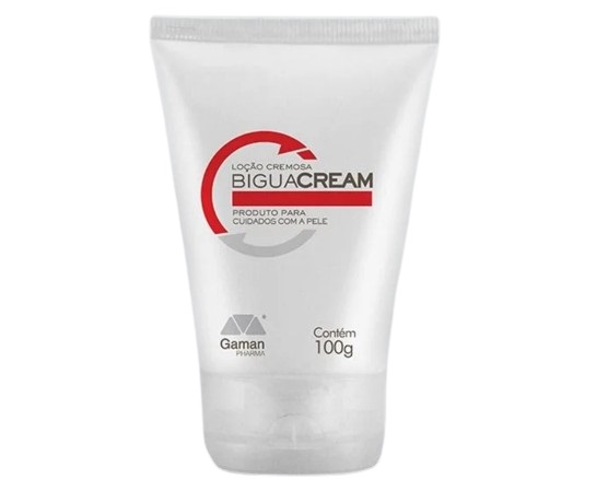 Loção Cremosa Biguacream Corporal Hidratante com PHMB 100g - Gaman Pharma