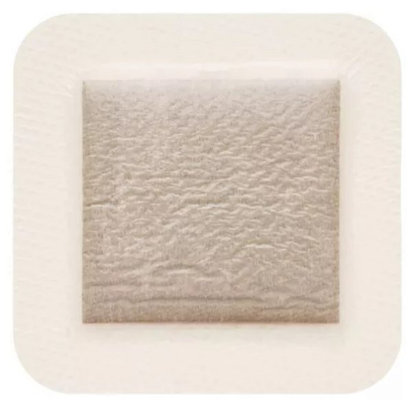 Curativo Mepilex Border AG (Prata) 7,5cm x 7,5cm Unidade - Molnlycke