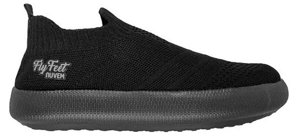 Tênis Preto Nuvem Ortopedico Fly Feet Knit 34/35 - Ortho Pauher